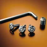 ナンバープレートロック