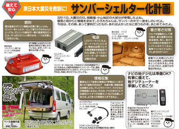 サンバーシェルター化大